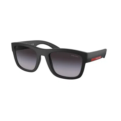 Prada Linea Rossa  Linea Rossa Ps 01zs 1bo09u In Black