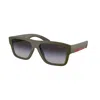 Prada Linea Rossa Man Sunglass Ps 04zs In Brown