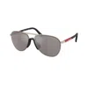 Prada Aviator Sunglasses, 59mm