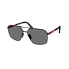 Prada Men's Polarized Sunglasses Ps A50s In Black