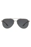 Prada Linea Rossa  Sport 61mm Polarized Aviator Sunglasses