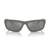 Prada Linea Rossa Ps 05zs 16x7w1 Grigio Metallizzato Sunglasses In Gray