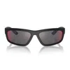 Prada Linea Rossa 59mm Rectangular Sunglasses