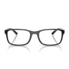 Prada Linea Rossa Ps 06rv 01d1o1 Grigio Trasparente Glasses In Black
