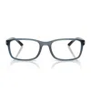 Prada Linea Rossa Ps 06rv Czh1o1 Azzurro Trasparente Glasses In Gray