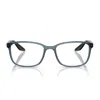 Prada Rectangle-frame Glasses In Gray