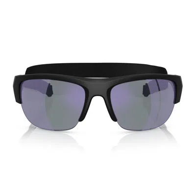 Prada Linea Rossa Ps A01s 1bo10j Nero Opaco Sunglasses In Black