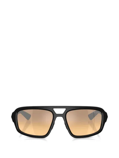 Prada Linea Rossa Man Sunglass Ps B11su In Black