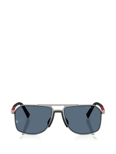 Prada Linea Rossa Man Sunglasses Ps B51s In Blue