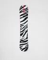 Prada Linea Rossa Snowboard In White/black