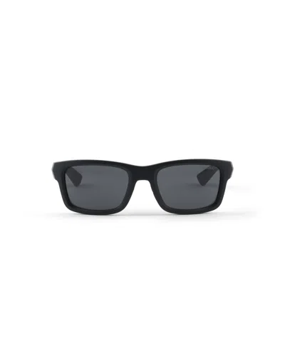 Prada Linea Rossa Sonnenbrille In Black