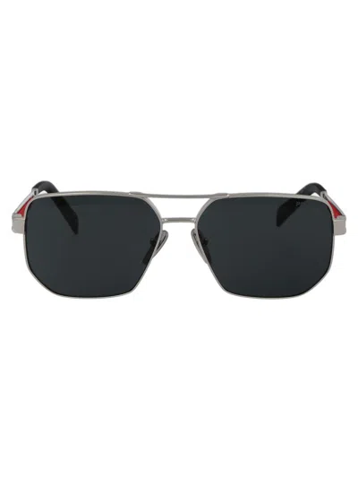 Prada Linea Rossa Sunglasses In 1bc06f Silver