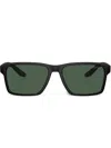Prada Linea Rossa Sunglasses In Black