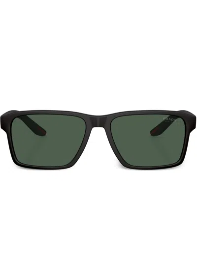 Prada Linea Rossa Sunglasses In Black