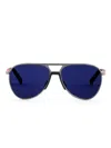 Prada Linea Rossa Sunglasses In Blue