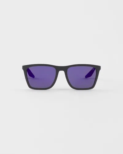 Prada Linea Rossa Sunglasses In Blue