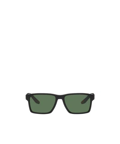 Prada Linea Rossa Sunglasses In Green