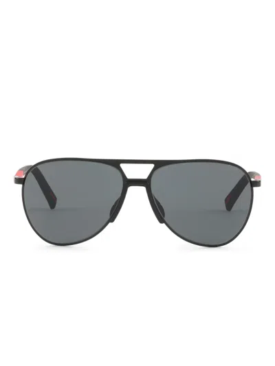 Prada Linea Rossa Sunglasses In Schwarz