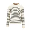 Prada Sweaters Natural In White