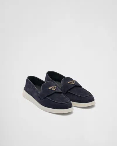 PRADA LOAFER AUS WILDLEDER