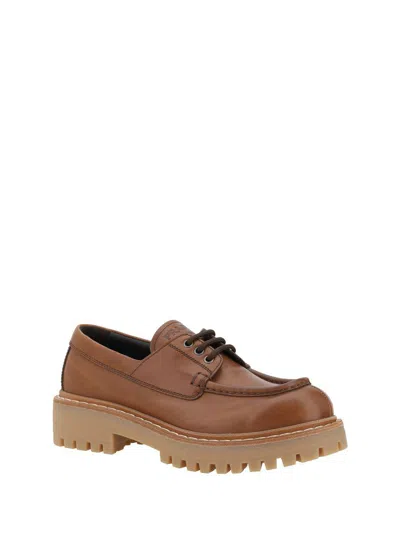 Prada Loafers In Brown