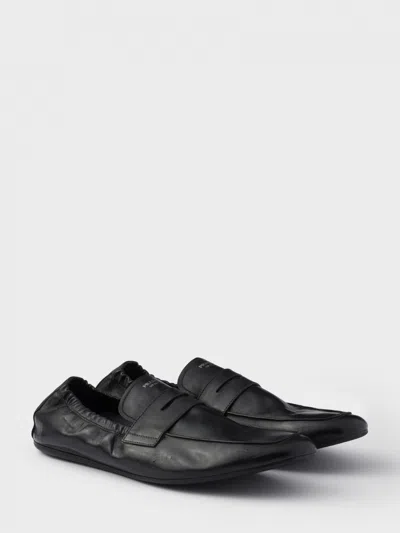 Prada Loafers Men In Black