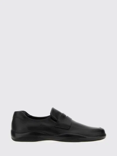 Prada Loafers Men In Black