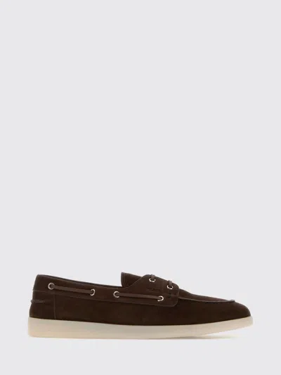 Prada Loafers Men In Brown