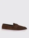 Prada Loafer Aus Wildleder In Brown