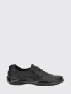 Prada Toblach Leather Loafers In Black