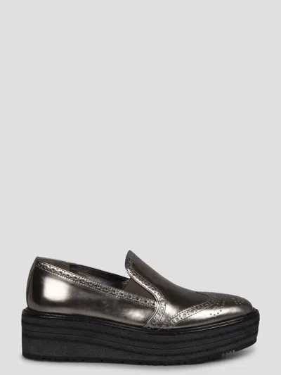 Prada Loafers Metallic