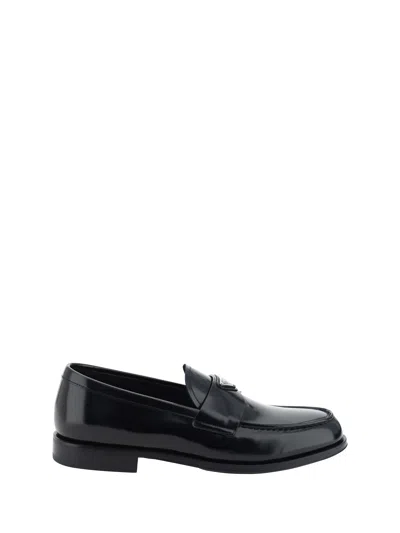 Prada Loafers In Black