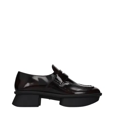 Prada Loafers Re-edition 1999 In Leather In Black
