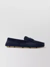 Prada Loafers With Moc Toe And Penny Strap