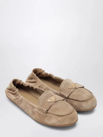 Prada Loafers Woman Beige