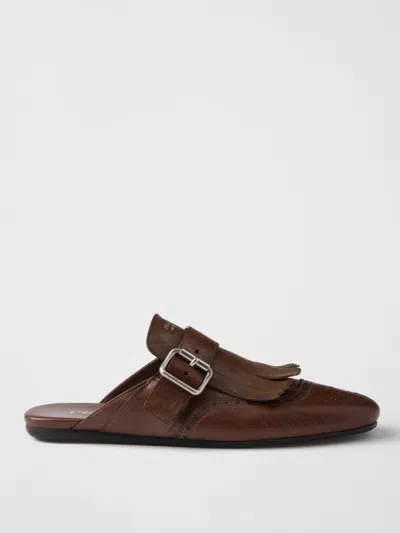 Prada Loafers Woman Brown
