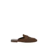 Prada Loafers Mules In Brown