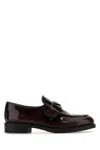 Prada Loavers In Purple