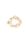 Prada Lobster Claw Bracelet In Yellow