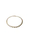 Prada Lobster Claw Clasp Necklace In Golden