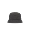 Prada Loden Gray Hat In Anthracite Gray
