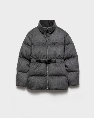 PRADA LODEN DOWN JACKET