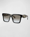 Prada Square-frame Sunglasses Sunglasses In Black