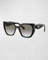 Prada Pr 19zs Sunglasses In Black
