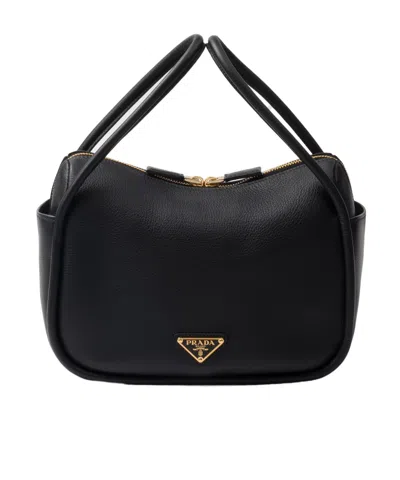 PRADA LEATHER HANDBAG