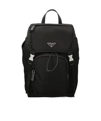 PRADA LOGO BACKPACK
