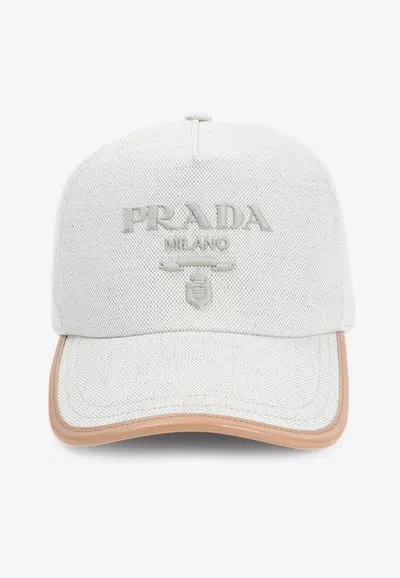 PRADA LOGO BASEBAL CAP