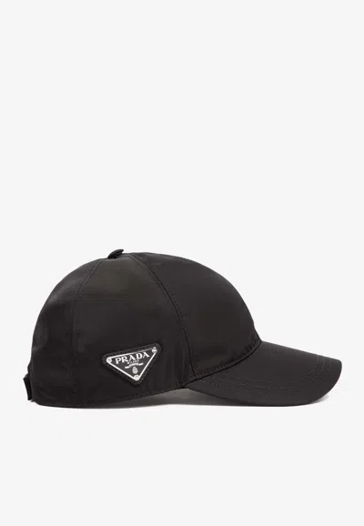 PRADA LOGO BASEBALL CAP