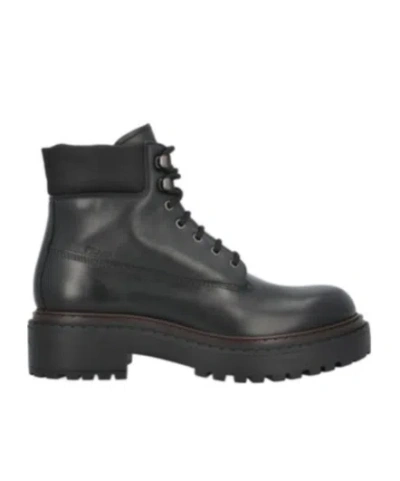 PRADA LOGO BOOTS