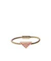 Prada Logo Bracelet In Yellow